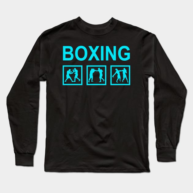 Boxing Long Sleeve T-Shirt by TeeUniverse